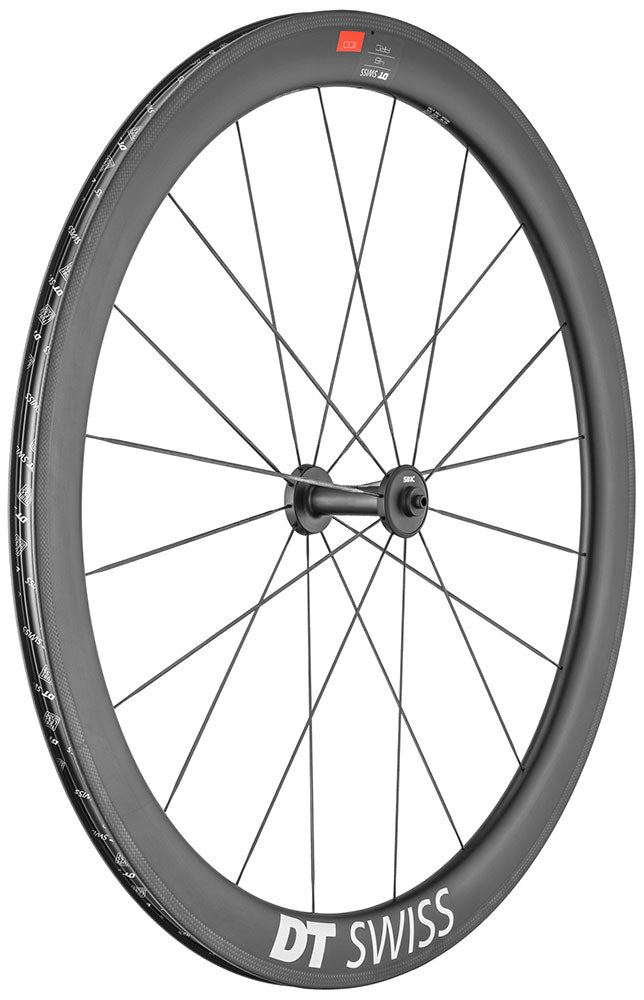 Dt swiss arc 1100 dicut® carbon front wheel | 48 mm