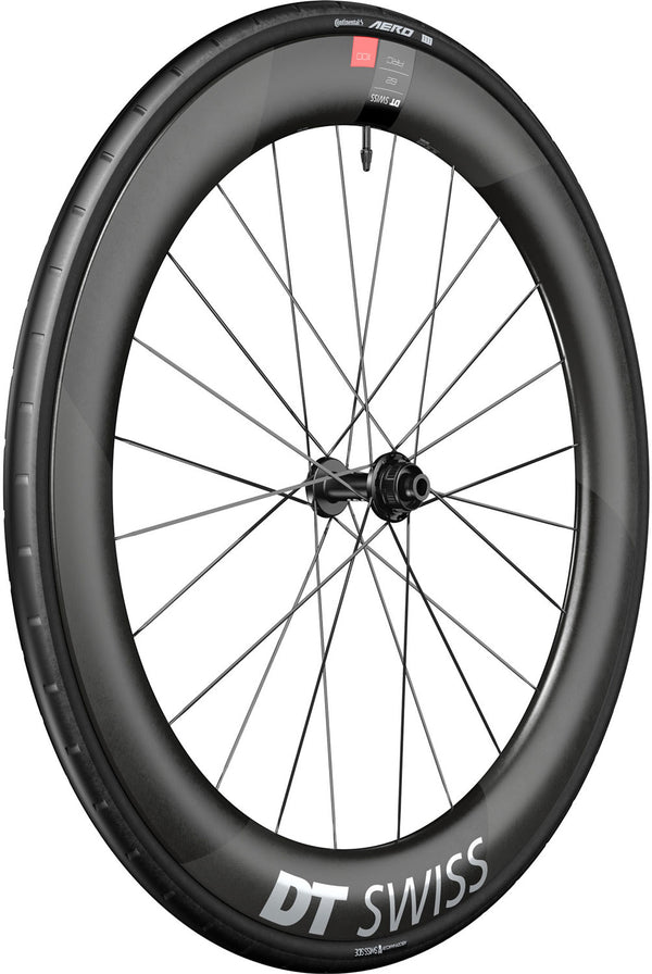 Dt swiss arc 1100 dicut® wts carbon 62 disc cl front wheel