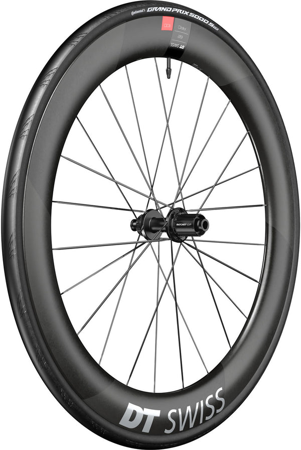 Dt swiss arc 1100 dicut® wts carbon 62 disc cl shimano hg rear wheel