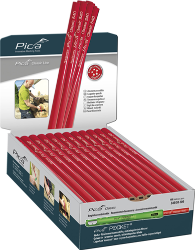 Pica 540 30 timmermanspotloden | 30cm - pi54030-10