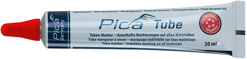 Pica 575 40 tube markeerpasta | rood | 50ml - pi57540