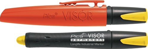 Pica 990 44 visor permanent marker | geel - pi99044