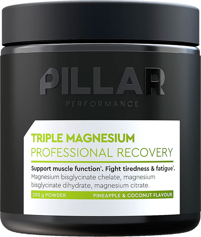 Pillar performance triple magnesium powder 200g | lemon lime
