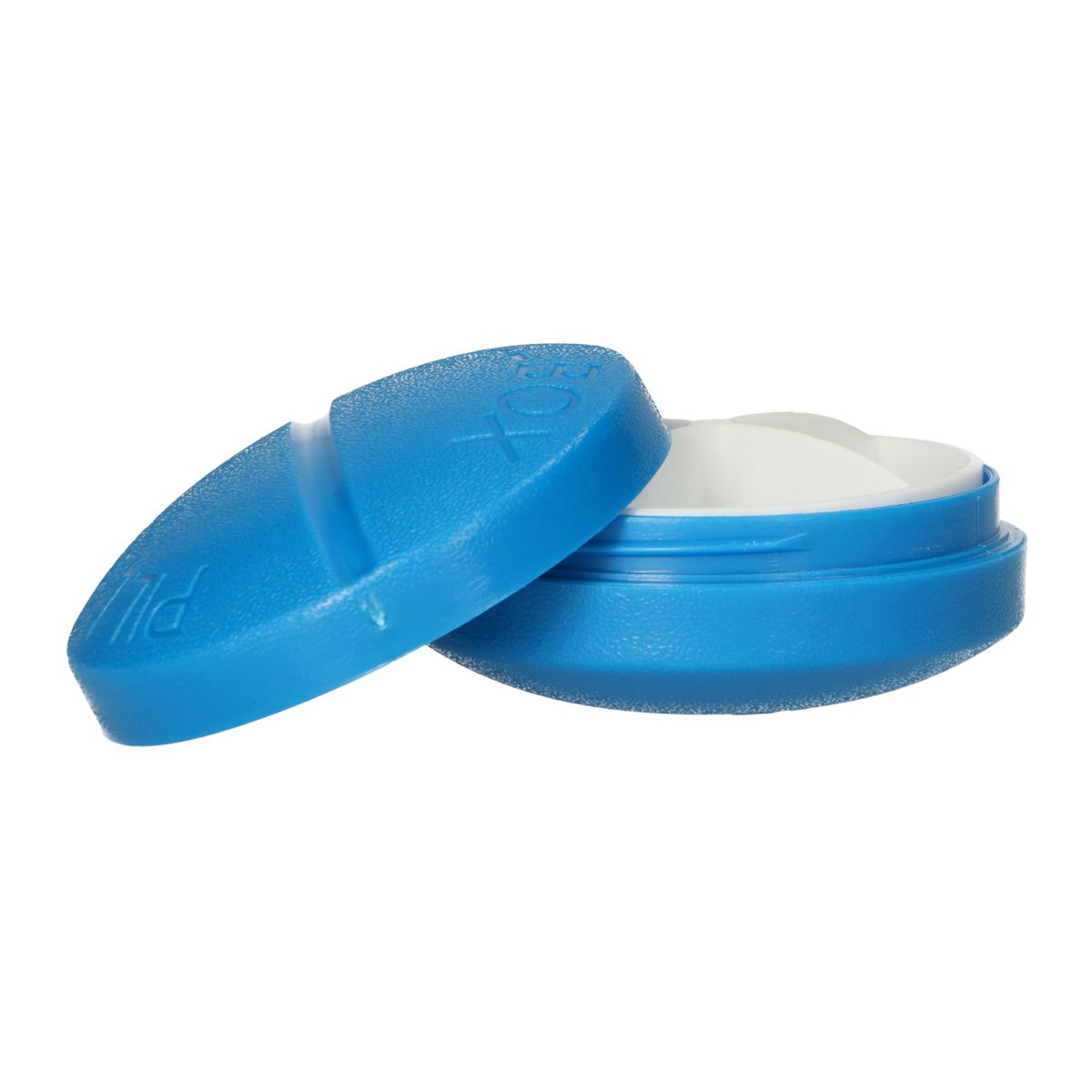 Jvdl pillendoos pillendoos 4 vakken blauw