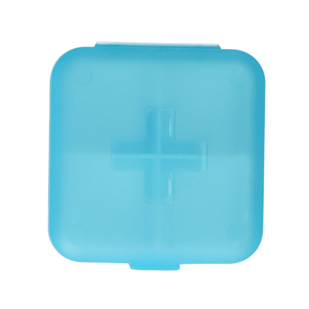 Jvdl pillendoos plus 4 vakken blauw