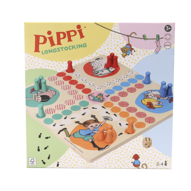 Ngk pippi laous - houten spel ludo