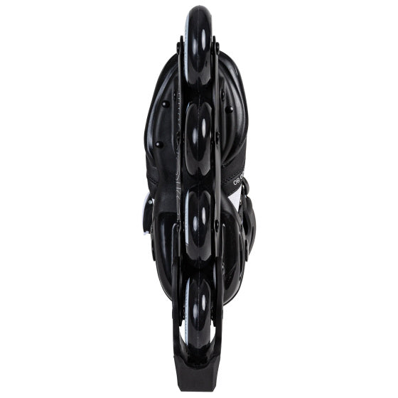 Cloud Fitness inline skates 82A zwart wit maat 40