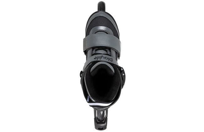 Playlife gt 110 fitness inlineskates zwart grijs maat 40