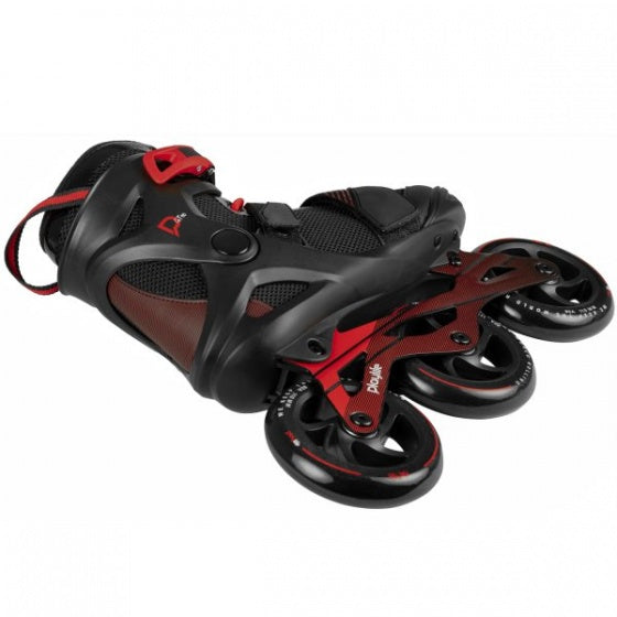 GT Black 110 inlineskates heren zwart rood maat 37