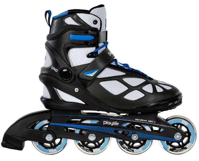 inline skates Uno Black 80 softboot 82A zwart maat 40