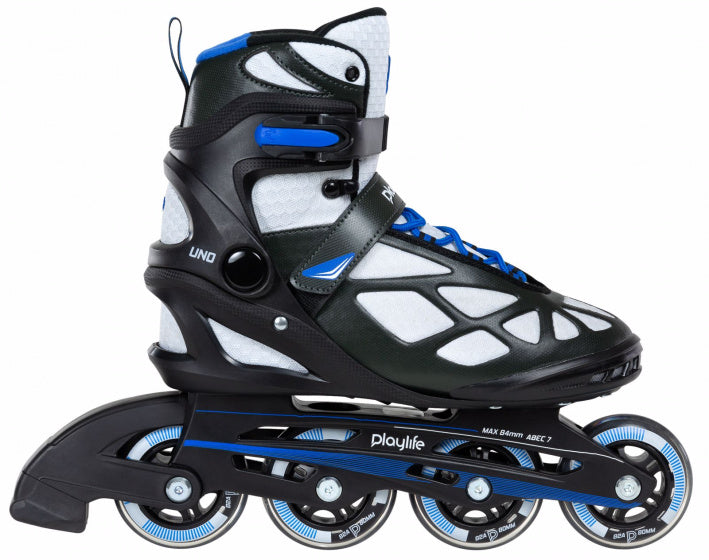 inlineskates Uno Black 80 polypropyleen 82A zwart mt 38