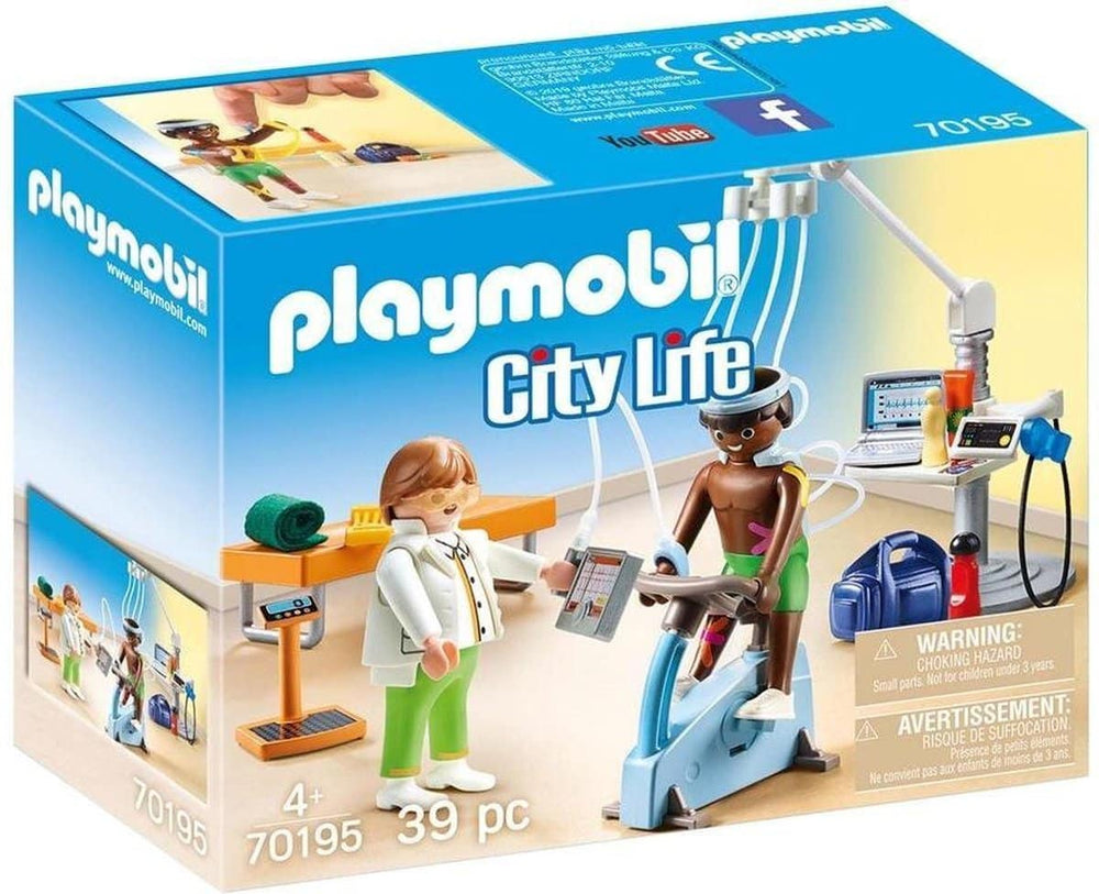 Playmobil city life - praktijk fysiotherapeut constructiespeelgoed (70195)
