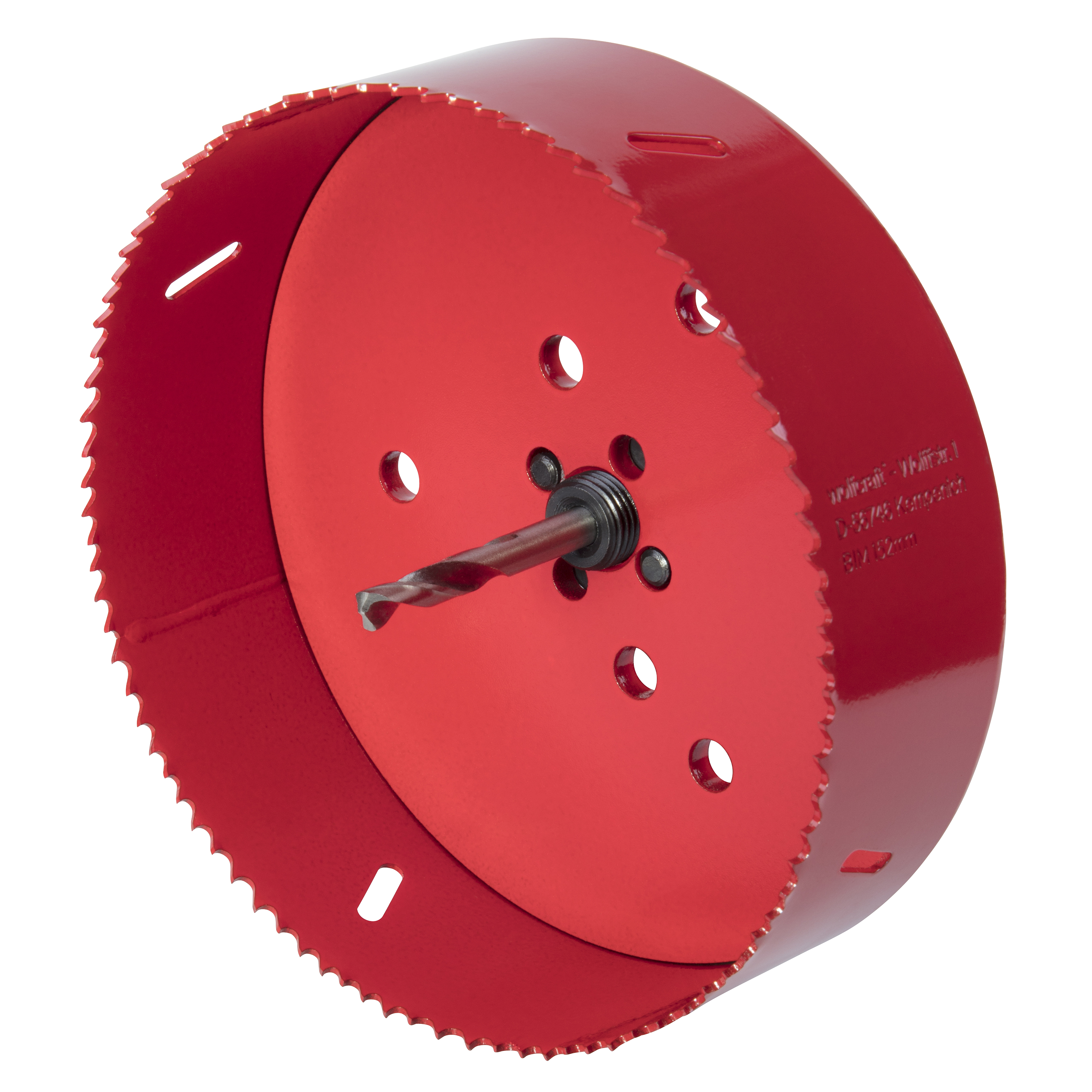 Wolfcraft bi-metalen gatenzaag | inclusief schacht boor | bim | ø152 | 1 stuk - 5498000