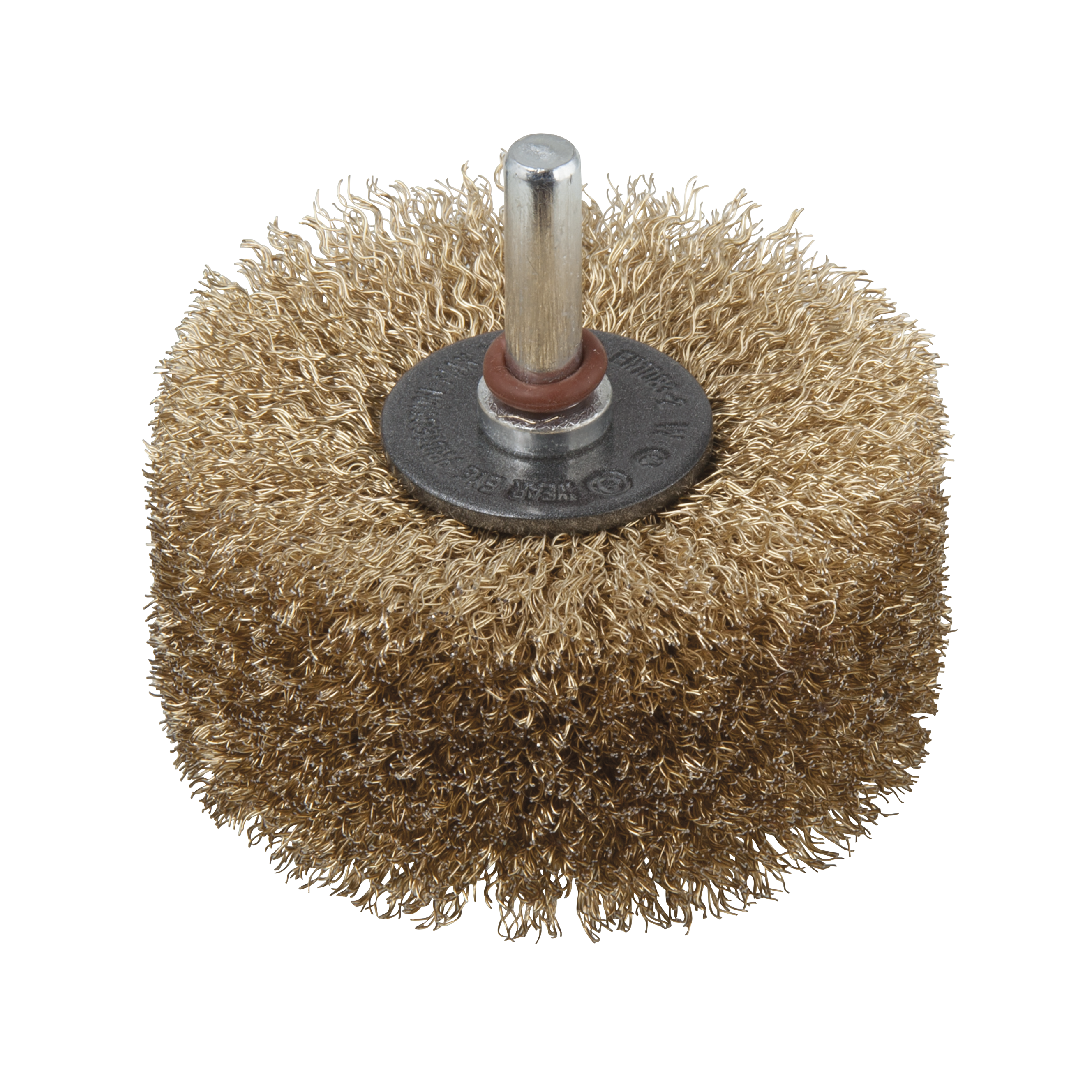 Wolfcraft hout structuurborstel | ronde schacht | ø80 x 35mm | 1 stuk - 2265000