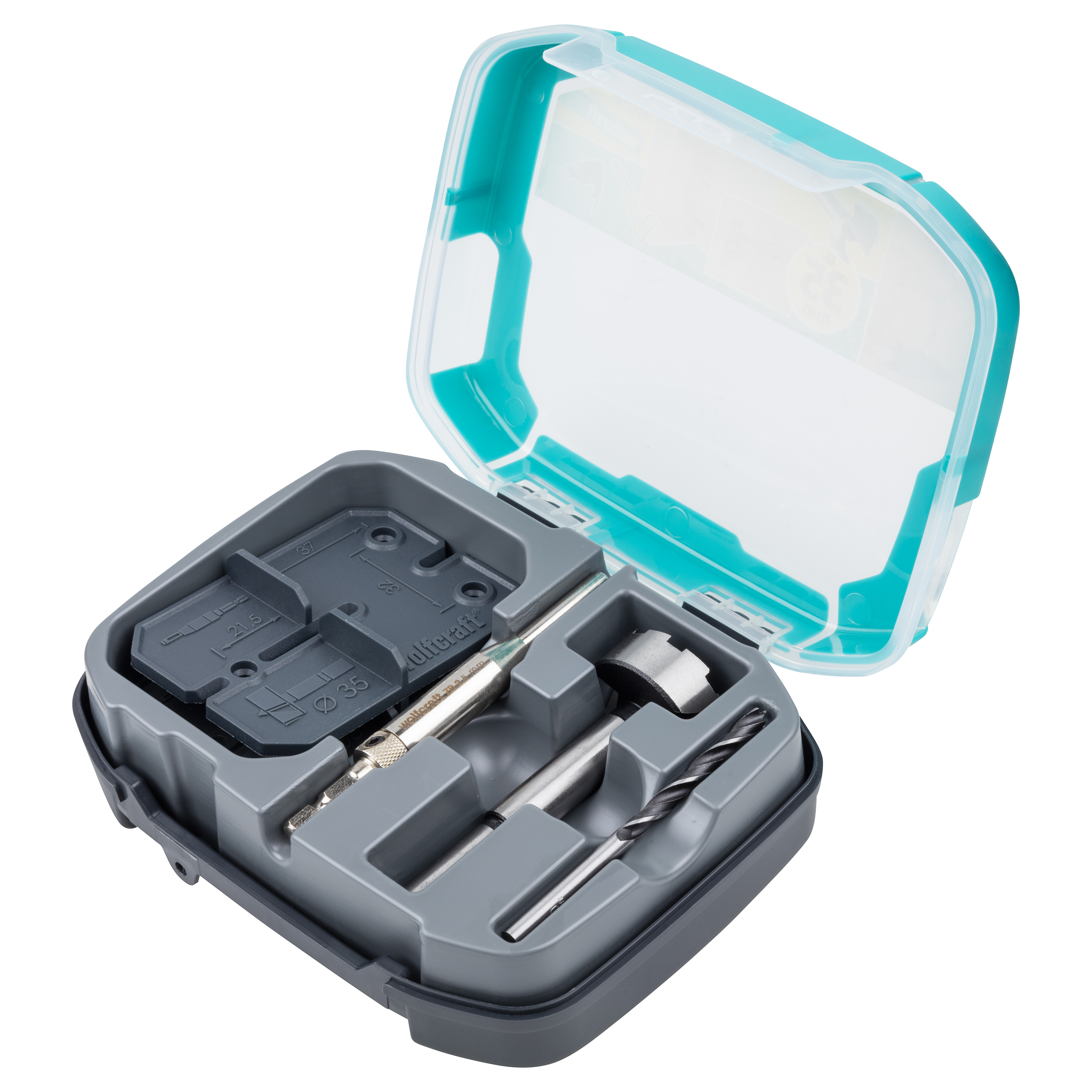 Wolfcraft scharniergatset | ø35mm | 5-delig | 1 set - 4656000