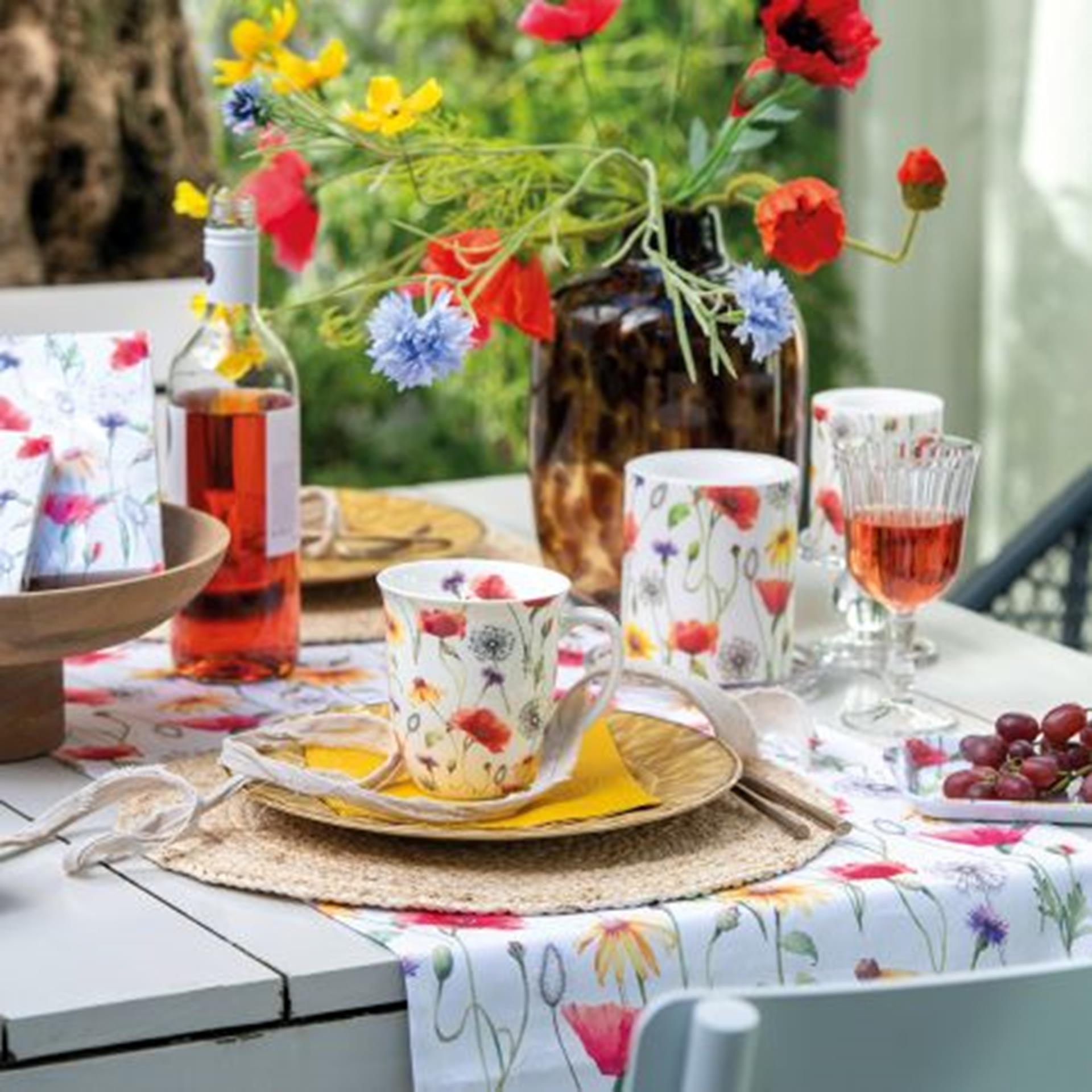 Ambiente kaars klein poppy meadow