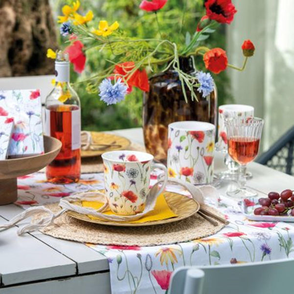 Ambiente kaars klein poppy meadow