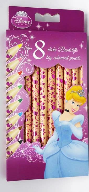 Van der doelen disney prinses - dikke kleurpotloden