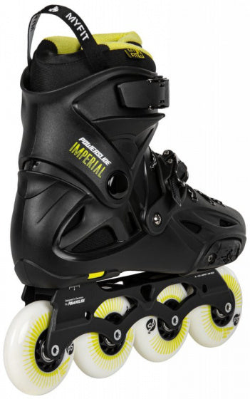 inlineskates Imperial One 88A hardboot zwart mt 45 46