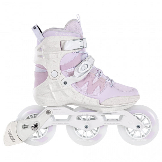 inline skates Phuzion Argon 110 softboot 83A wit roze mt 37