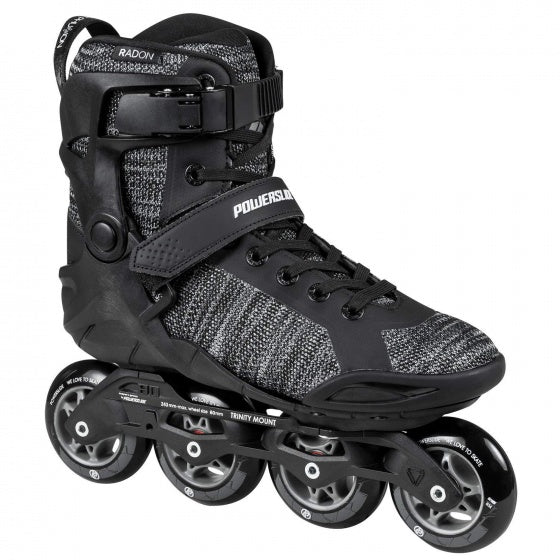 inlineskates Phuzion Radon 80 Trinity heren zwart maat 37