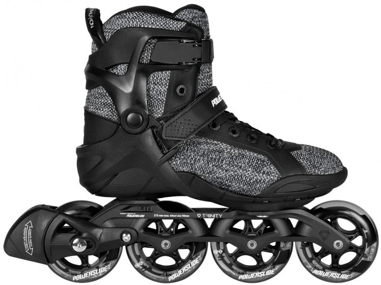Inlineskates Phuzion Radon Enzo 90 83A zwart maat 40