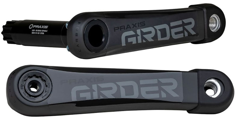 Praxis Crankstel G2 Girder carbon M30 DM 170 mm