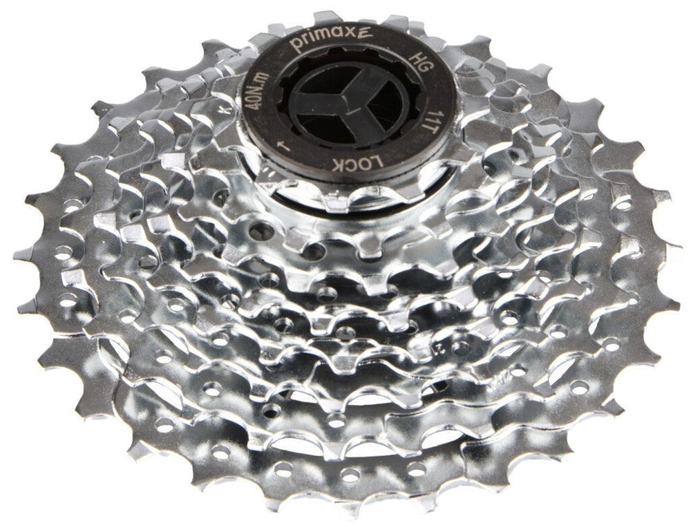 Primax 8-speed 11-28t silver cassette in box