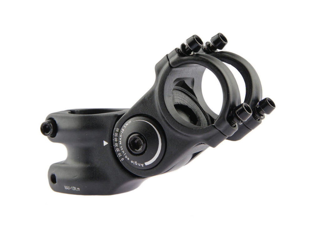 Stuurpen Primax E Enschede | extensie: 75mm | balhoofdbuismaat: ø28,6mm | klemdiameter: ø31,8mm - zwart