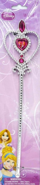 Jonotoys feeënstaf van de disney prinses in roze of blauw 32 cm lang