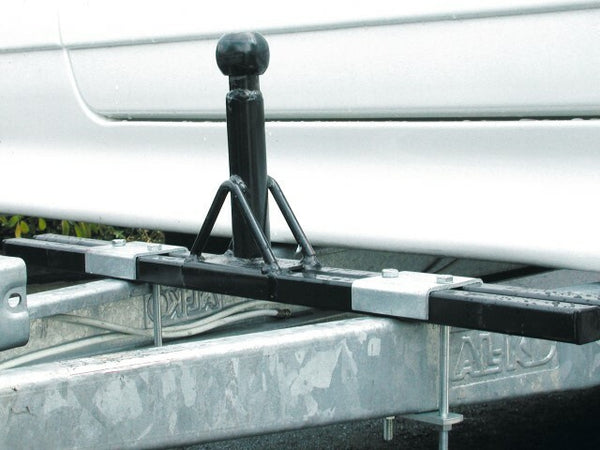 Caravan Hulpstuk Dissel Adapter max. 65 kg Zwart