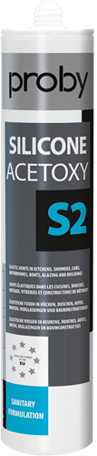 Enzo proby silicone acetoxy s2 | 280 ml | grijs (24 stuks) - 12002439