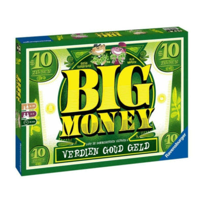 Ravensburger big money spel groen 37 cm | 4 stuks