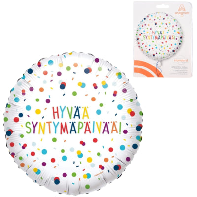 Amscan folie ballon confetti 43 cm | 100 stuks
