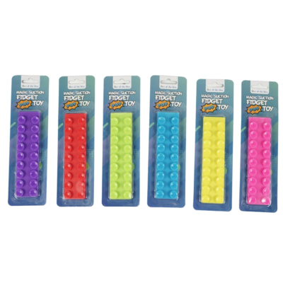 Fidget toy pop-it 16 cm 6 assorti | 48 stuks