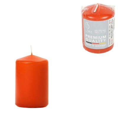 Gala stompkaars oranje 5,8 x 8,5 cm | 24 stuks