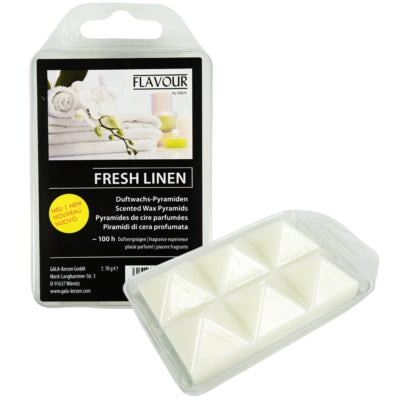 Gala waxmelts pyramide fresh linen 6 stuks | 12 stuks