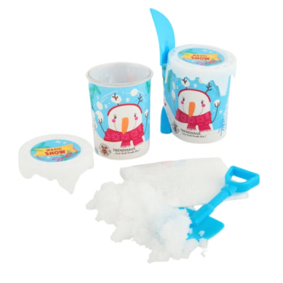Diy magische sneeuw met schep 10 g | 12 stuks