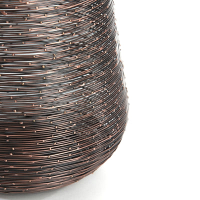 Light living windlicht esira antique koperkleurig 18 cm | 2 stuks