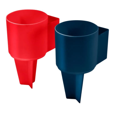 Tchibo (r) strand bekerhouder 18 cm set van 2 ve24 | 24 stuks