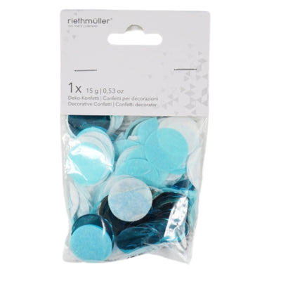 Amscan confetti blauw 15 gr | 30 stuks