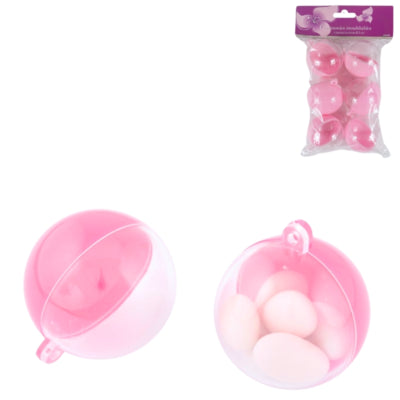 Hangerbal roze 5 cm set van 6 | 32 stuks