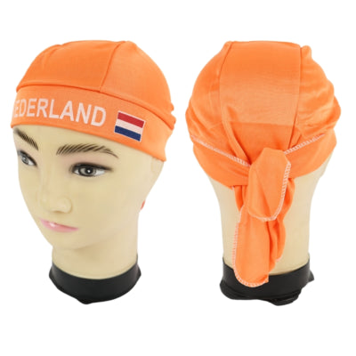 Bandana nederland oranje one size | 24 stuks