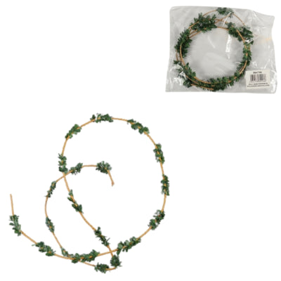 Guirlande dennentak kerst groen 120 cm | 48 stuks