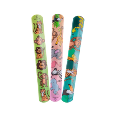 Duckiez klaparmband wilde dieren