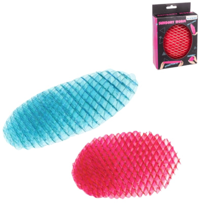 Out of the blue sensory worm fidget 34,5 cm 2 assorti | 24 stuks