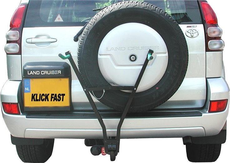 fietsendrager trekhaak Klick Fast II 2 fietsen zwart