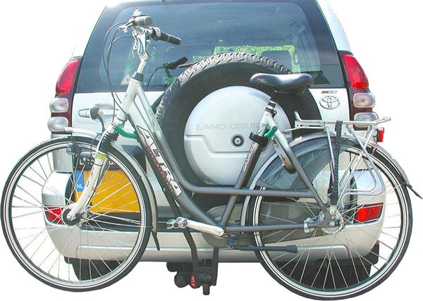 porte-vélos Klick Fast II avec support de plaque d'immatriculation 2 vélos