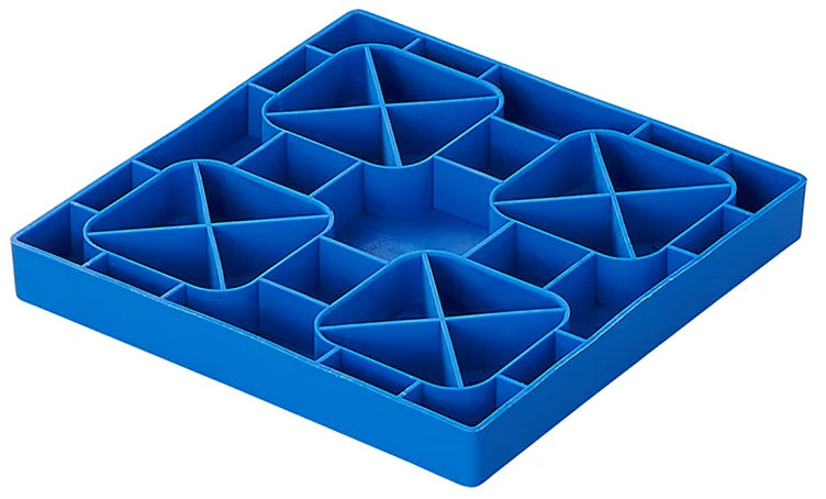 onderplaten stapelbaar max. 1250 kg blauw 4 stuks