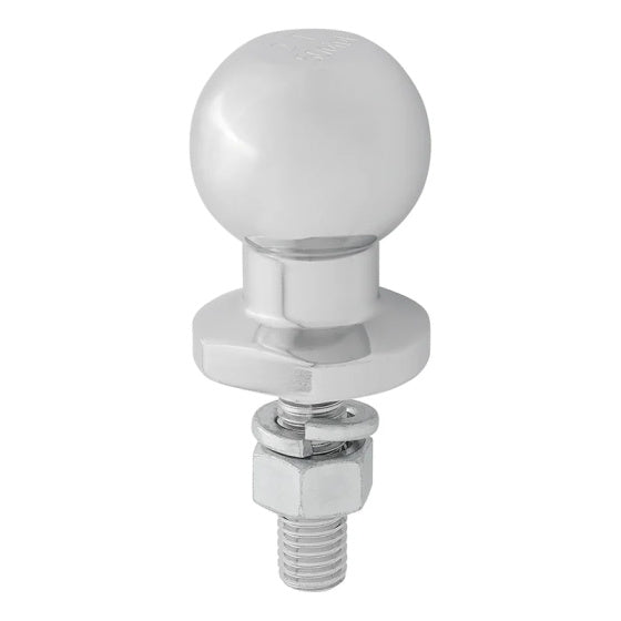 Proplus trekhaakkogel 50 mm recht staal m16 x 55 mm zilver